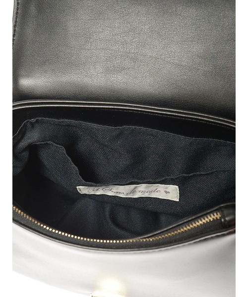 31 Sons de mode(トランテアン ソン ドゥ モード)の「サドルショルダーバッグ《予約アイテム》(バッグ・レディース・ブラウン/ネイビー/ボルドー・フリー)」の7枚目の写真