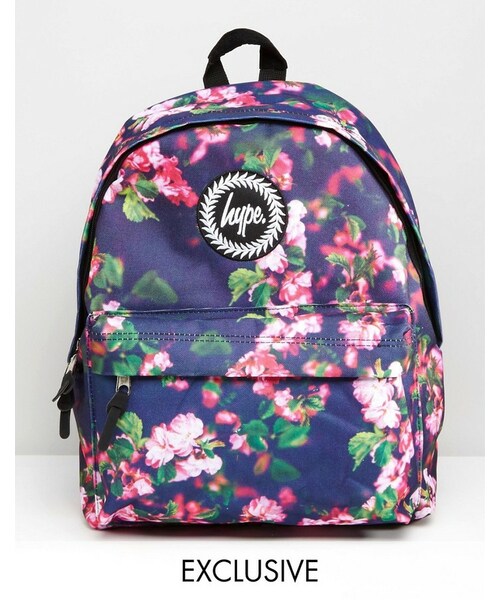 small floral backpack