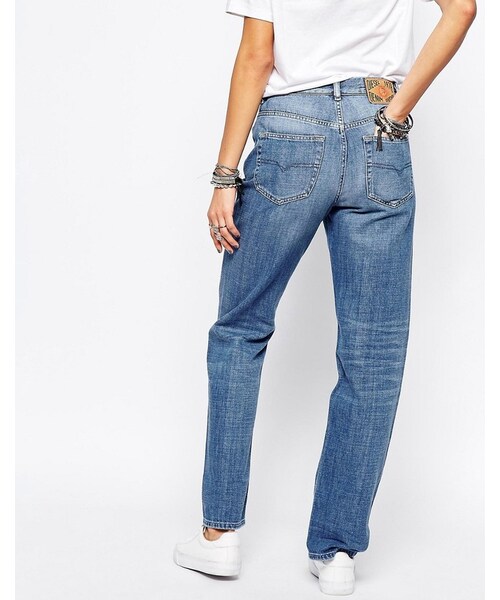 DIESEL（ディーゼル）の「Diesel Kameron Slim Fit Boyfriend Jeans（デニムパンツ・レディース・Blue・W24 L32/W27 L32/W26 L32/W31 L32）」の4枚目の写真