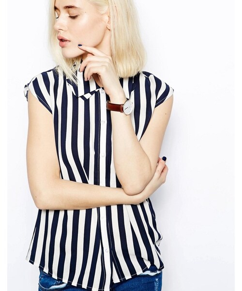 Daniel Wellington（ダニエルウェリントン）の「Daniel Wellington Classic Bristol Watch（アナログ腕時計・レディース・Brown・One Size）」の4枚目の写真