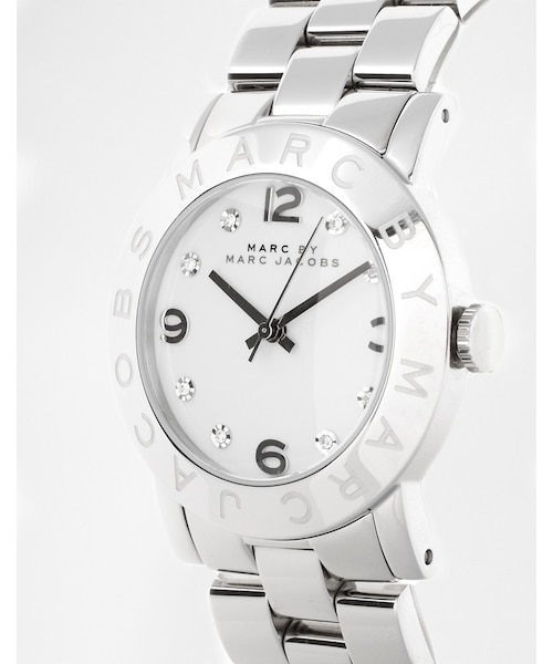 Marc Jacobs Amy Silver Watch MBM3054の3枚目の写真