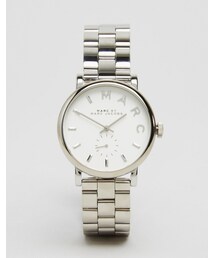 MARC JACOBS | Marc Jacobs Baker Silver Watch MBM3242(アナログ腕時計)