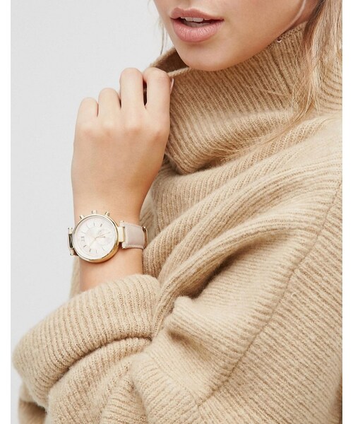 Michael Kors Leather Sawyer Watch MK2529 Michael Kors | Accessories | Michael Kors Leather Sawyer  main image 3
