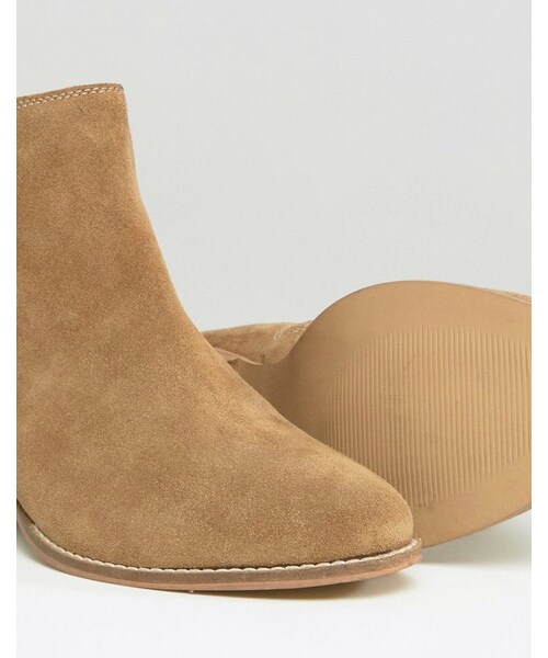 Oasis（オアシス）の「Oasis Sally Strap Short Boot Suede（ブーツ