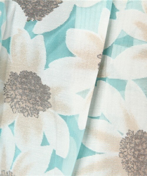 archives（アルシーヴ）の「シアー花柄スカパン（その他パンツ・レディース・オフホワイト/グリーン/ネイビー・MEDIUM）」の13枚目の写真