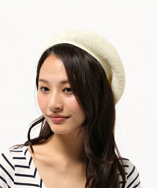 archives（アルシーヴ）の「サーモベレー（ハンチング/ベレー帽・レディース・アイボリー/グレー・MEDIUM）」の8枚目の写真