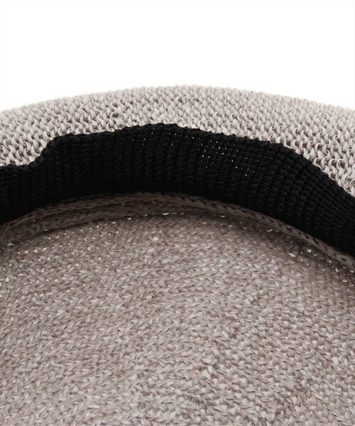 archives（アルシーヴ）の「サーモベレー（ハンチング/ベレー帽・レディース・アイボリー/グレー・MEDIUM）」の6枚目の写真