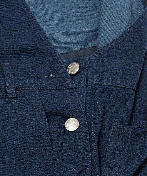 archives（アルシーヴ）の「デニムジャンスカ（デニムスカート・レディース・ネイビー/ロイヤルブルー・MEDIUM）」の13枚目の写真