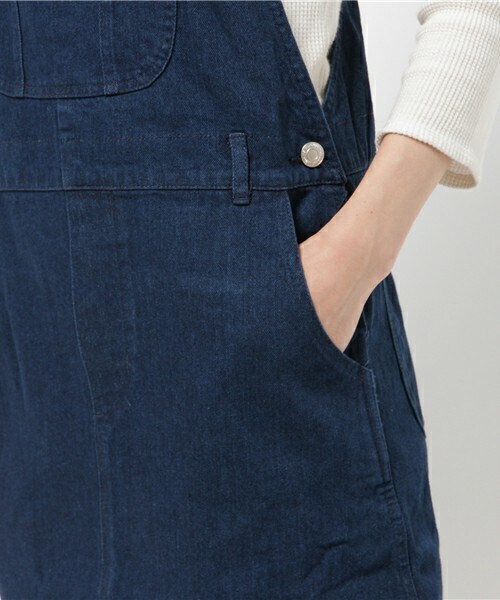 archives（アルシーヴ）の「デニムジャンスカ（デニムスカート・レディース・ネイビー/ロイヤルブルー・MEDIUM）」の9枚目の写真