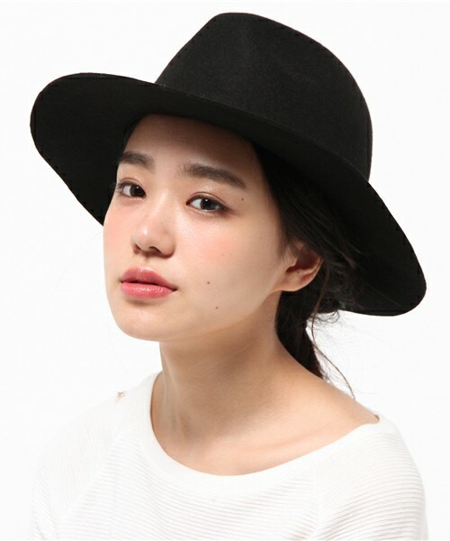 archives（アルシーヴ）の「フェルトつば広ハット（ハット・レディース・ブラック/ベージュ/カーキ・MEDIUM）」の10枚目の写真