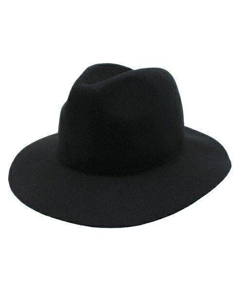 archives（アルシーヴ）の「フェルトつば広ハット（ハット・レディース・ブラック/ベージュ/カーキ・MEDIUM）」の2枚目の写真