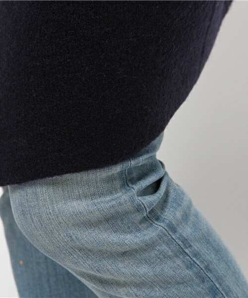 archives（アルシーヴ）の「Wフェイスフードカーデ（カーディガン/ボレロ・レディース・グレー/チャコールグレー/ネイビー/キャメル・MEDIUM）」の9枚目の写真