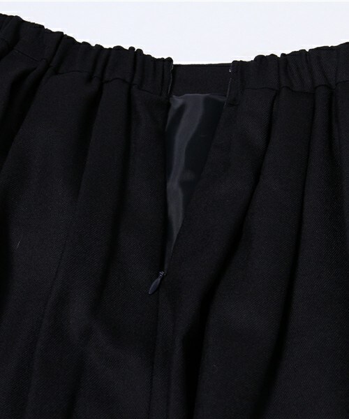 Doux archives（ドゥアルシーヴ）の「ギャザーサーキュラー（スカート・レディース・カーキ/ネイビー・MEDIUM）」の9枚目の写真