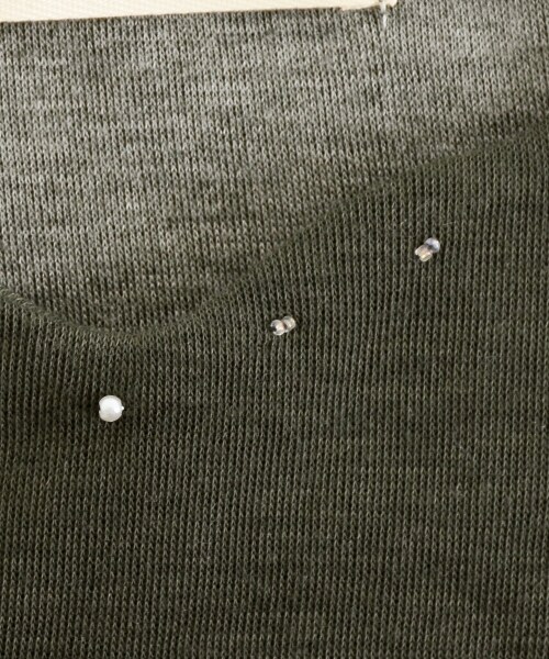 MAJESTIC LEGON（マジェスティックレゴン）の「2WAY肩開きプルオーバー（トップス・レディース・カーキグリーン/アイボリー/ボルドー・S(7号)/M(9号)）」の8枚目の写真