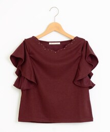 MAJESTIC LEGON | 2WAY肩開きプルオーバー(トップス)