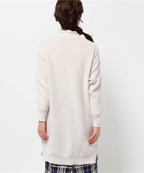 archives（アルシーヴ）の「畦編オープンニットカーディガン（カーディガン/ボレロ・レディース・オフホワイト/グレー/グリーン/ネイビー・MEDIUM）」の7枚目の写真