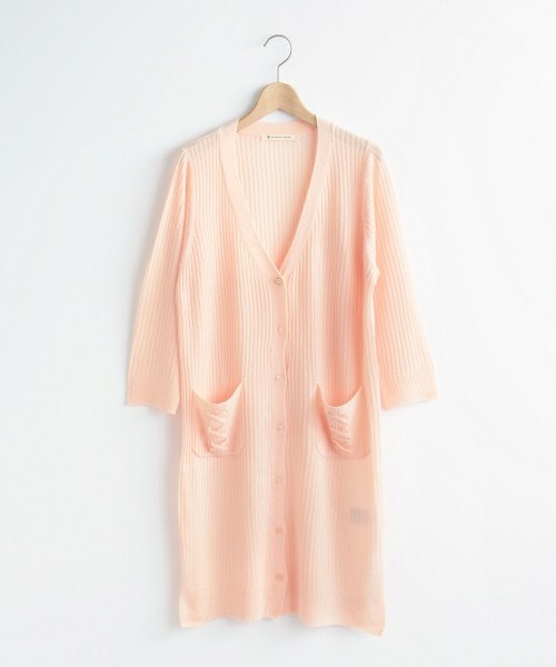 MAJESTIC LEGON（マジェスティックレゴン）の「レースアップロングカーディガン（トップス・レディース・ピンク・M(9号)）」の11枚目の写真