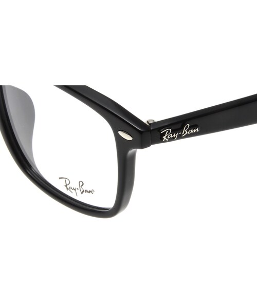 Ray-Ban（レイバン）の「レイバン RX5353F-2000-54（メガネ・黒・54□19-145）」の5枚目の写真