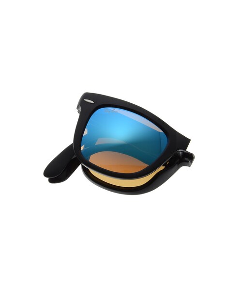 Ray-Ban（レイバン）の「レイバン WAYFARER FOLDING CLASSIC RB4105-606940-50（メガネ・ブラック・50□22-140）」の5枚目の写真