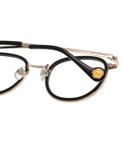 VIKTOR&ROLF（ヴィクター&ロルフ）の「ヴィクター&ロルフ 70-0140-14（メガネ・黒・43□23-140）」の5枚目の写真