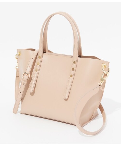 VIS（ビス）の「ボンディング船型トートバッグ（バッグ・ブラック/ベージュ/ネイビー・F）」の3枚目の写真