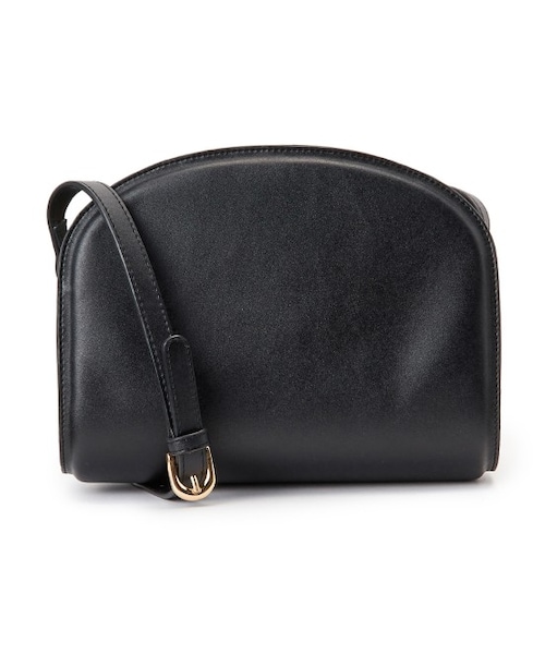 LE JUN（ルジュン）の「ハーフムーンショルダーBAG（バッグ・ブラック/ダークブラウン・F）」の2枚目の写真