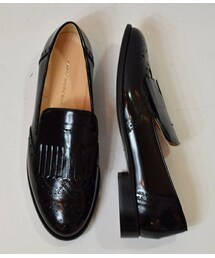 Fabio Rusconi ファビオルスコーニ の Fabio Rusconi ウイングチップキルトタッセルシューズ F その他シューズ Wear