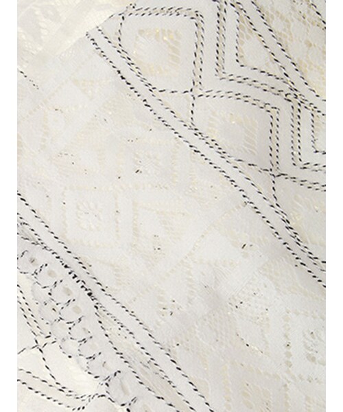 w closet（ダブルクローゼット）の「【A/W】幾何柄レースパンツ（パンツ・レディース・オフホワイト/グリーン/ブラック・FREE）」の12枚目の写真