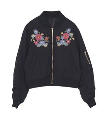 EVRIS | FLOWER刺繍MA-1(ジャケット/アウター)