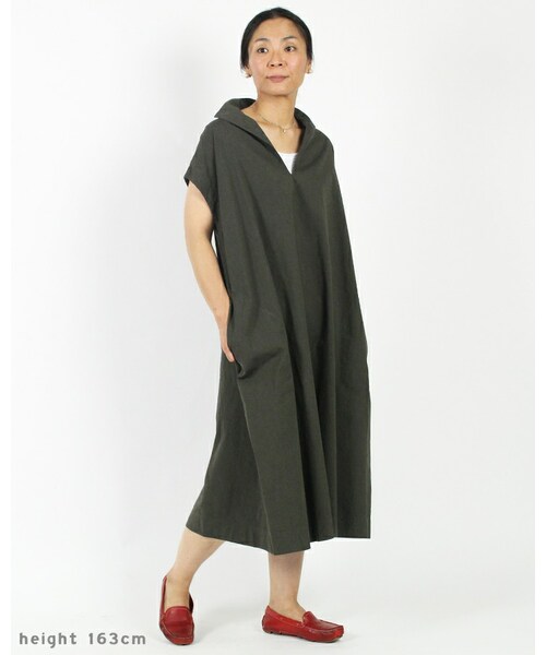 45R（フォーティファイブアール）の「より杢ワンピース（）」 - WEAR