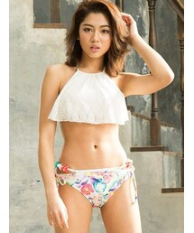 peak&pine レース幾何学柄ハイネックビキニ（Defilious）11L 修学旅行におすすめ♡ハイネックビキニ♡  | 西銀座店