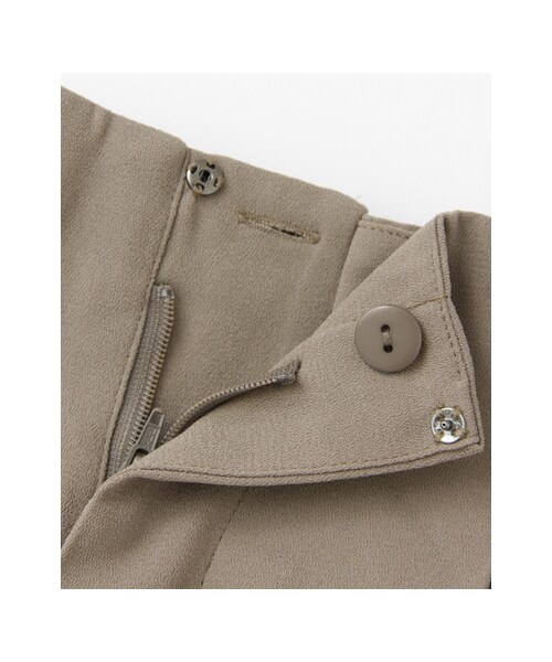 KBF(ケイビーエフ)の「KBF+ ウエストベルトボリュームパンツ(パンツ・レディース・D.PURPLE/BROWNBEIGE/D.NAVY・one)」の16枚目の写真