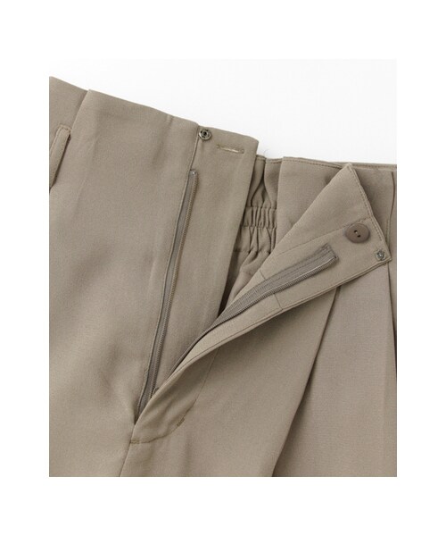 KBF(ケイビーエフ)の「KBF+ ウエストベルトボリュームパンツ(パンツ・レディース・D.PURPLE/BROWNBEIGE/D.NAVY・one)」の15枚目の写真