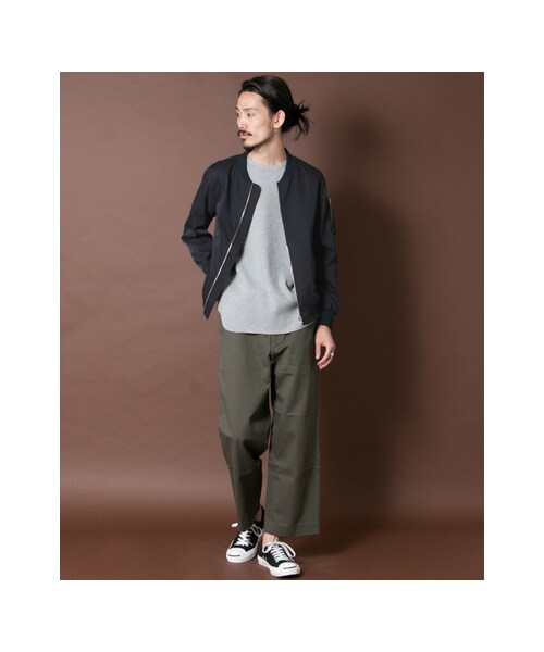 URBAN RESEARCH(アーバンリサーチ)の「【予約】MA-1(ジャケット/アウター・メンズ・KHAKI/BLACK/NAVY/INDIGO・M/L)」の6枚目の写真