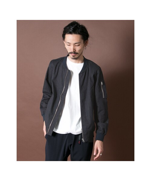 URBAN RESEARCH(アーバンリサーチ)の「【予約】MA-1(ジャケット/アウター・メンズ・KHAKI/BLACK/NAVY/INDIGO・M/L)」の11枚目の写真