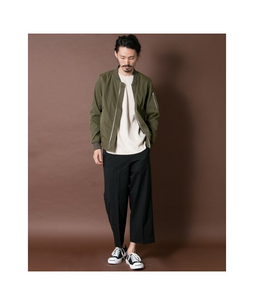 URBAN RESEARCH(アーバンリサーチ)の「【予約】MA-1(ジャケット/アウター・メンズ・KHAKI/BLACK/NAVY/INDIGO・M/L)」の8枚目の写真