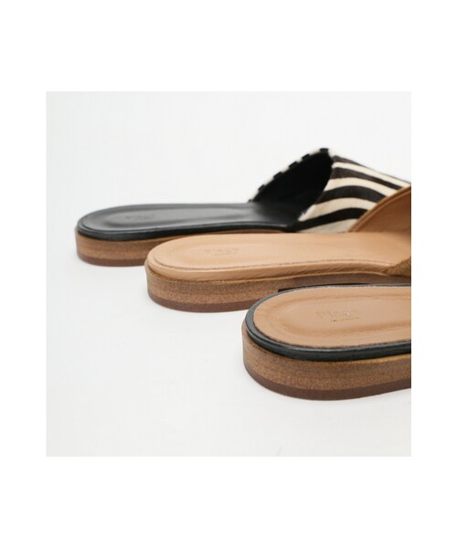 plage（プラージュ）の「PLAGE HARAKO MULE◆（シューズ・ブラック/ホワイト/ベージュ・36/37/38）」の10枚目の写真