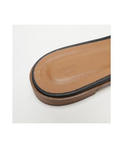 plage（プラージュ）の「PLAGE HARAKO MULE◆（シューズ・ブラック/ホワイト/ベージュ・36/37/38）」の6枚目の写真