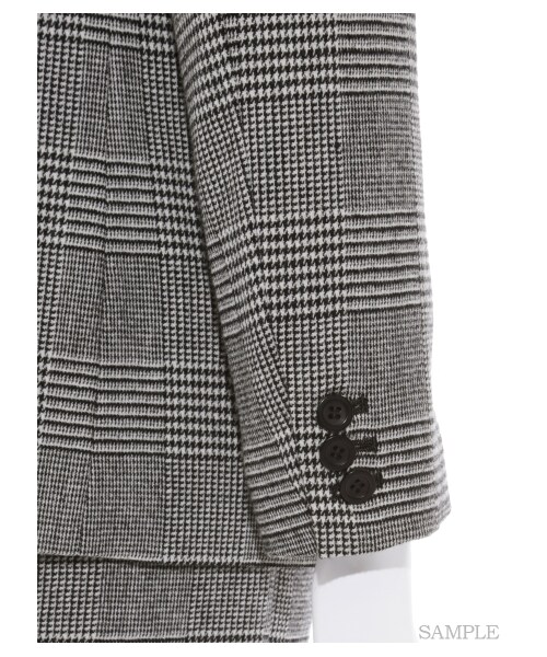 Mila Owen（ミラオーウェン）の「チェックスーツセットアップジャケット（テーラードジャケット・レディース・CHECK・0/1）」の12枚目の写真