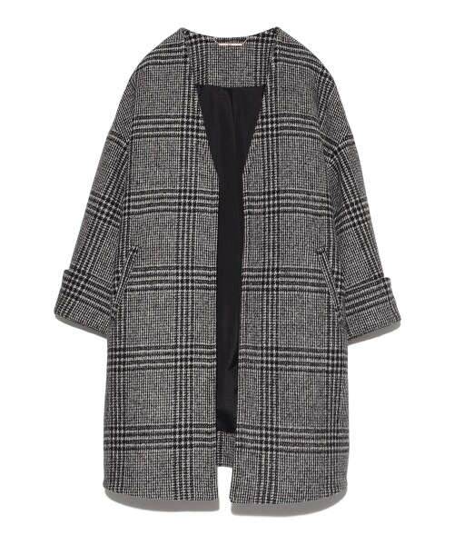 Mila Owen（ミラオーウェン）の「バックボリュームコート（ウール  