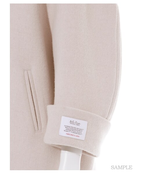 Mila Owen（ミラオーウェン）の「バックボリュームコート（ウール  