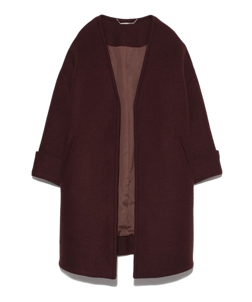 Mila Owen（ミラオーウェン）の「バックボリュームコート（ウール  