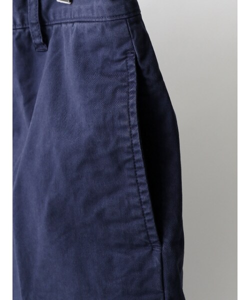 ABAHOUSE(アバハウス)の「オーバーダイシャーリングパンツ(パンツ・メンズ・カーキ/ネイビー・44/46/48/50)」の7枚目の写真