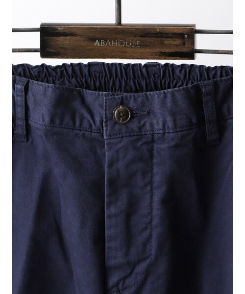 ABAHOUSE(アバハウス)の「オーバーダイシャーリングパンツ(パンツ・メンズ・カーキ/ネイビー・44/46/48/50)」の3枚目の写真