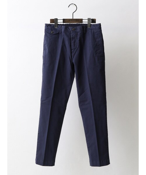 ABAHOUSE(アバハウス)の「オーバーダイシャーリングパンツ(パンツ・メンズ・カーキ/ネイビー・44/46/48/50)」の1枚目の写真