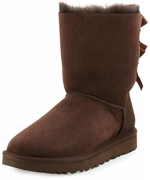 UGG（アグ）の「UGG Bailey Bow II Boot（ブーツ・レディース・Gray/Brown/Blue/Black・7B/37EU/6B/36EU/8B/38EU/9B/39EU/11B/41EU/10B/40EU/12B/42EU/5B/35EU）」の6枚目の写真