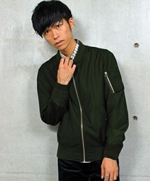 UNION STATION | 【2016-17AW商品】MA-1　ライトブルゾン(ミリタリージャケット)