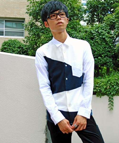 UNION STATION（ユニオンステーション）の「【2016-17AW商品】CRAZY PATTERN SHIRT/クレイジー パターン シャツ（シャツ/ブラウス・メンズ・ホワイト系その他/マルチ/その他/ストライプ/チェック・S/M/L/LL）」の12枚目の写真