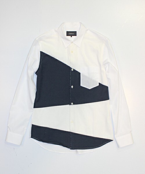 UNION STATION（ユニオンステーション）の「【2016-17AW商品】CRAZY PATTERN SHIRT/クレイジー パターン シャツ（シャツ/ブラウス・メンズ・ホワイト系その他/マルチ/その他/ストライプ/チェック・S/M/L/LL）」の3枚目の写真