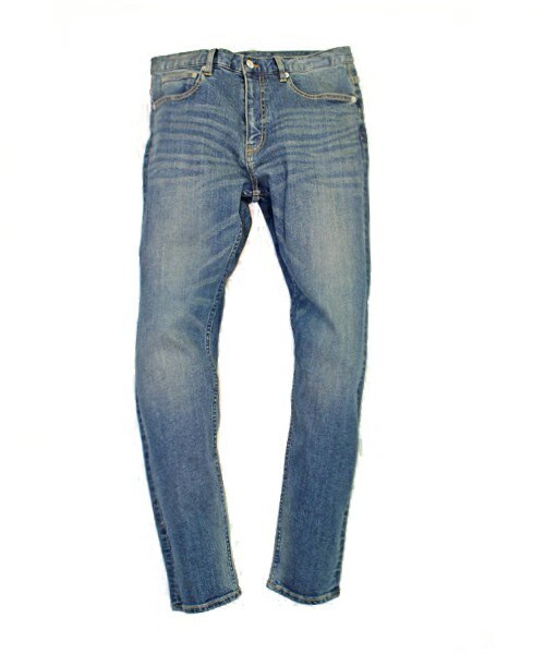 UNION STATION（ユニオンステーション）の「メンズノンノ【MEN'S NON-NO】11月号　P123野村周平さん着用商品　Stretrch Skinny Jeans/ストレッチ スキニーデニムパンツ（デニムパンツ・メンズ・ブルー/ネイビー・S/M/L/LL）」の2枚目の写真